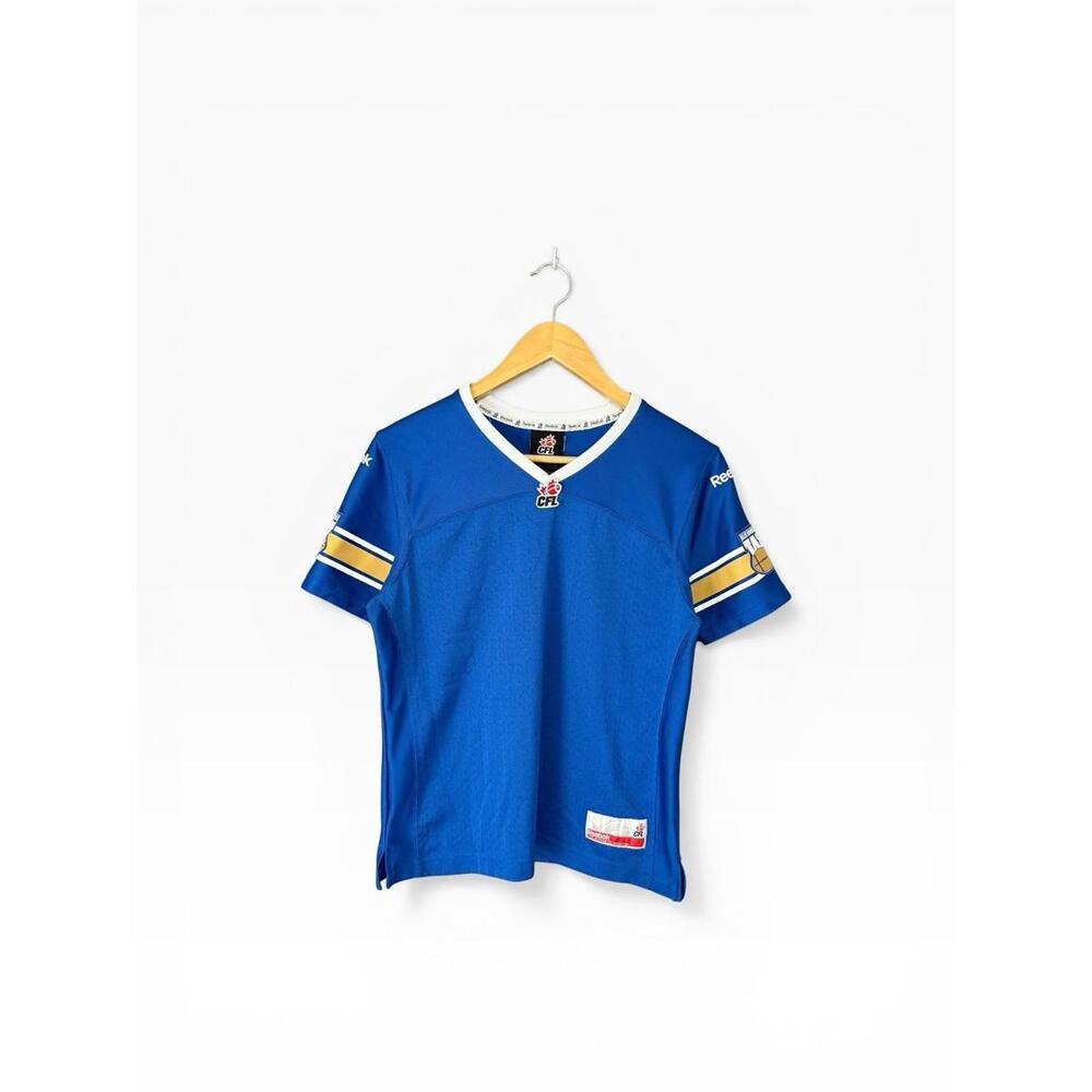 Reebok Winnipeg Blue Bombers Jersey Youth M CFL Boys